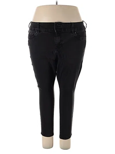 Pre-owned Torrid Jeggings In Black