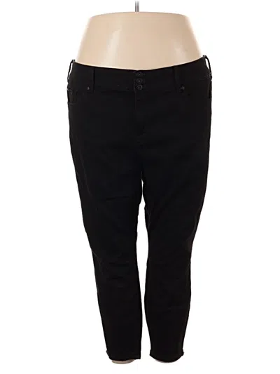 Pre-owned Torrid Jeggings In Black