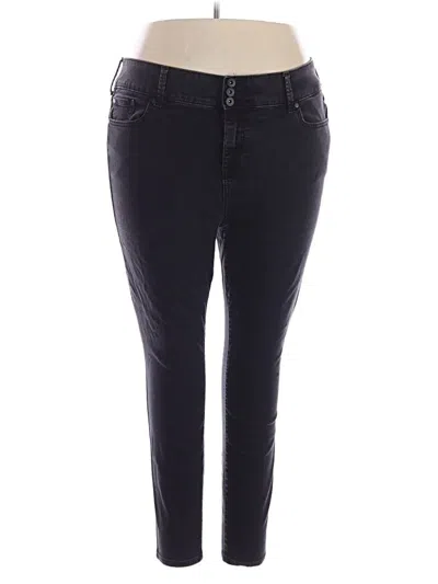 Pre-owned Torrid Jeggings In Black