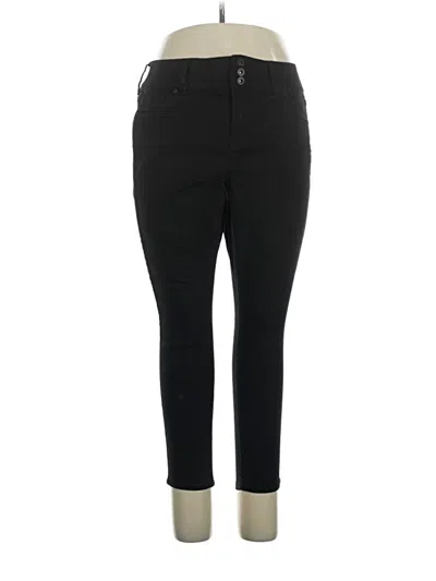 Pre-owned Torrid Jeggings In Black