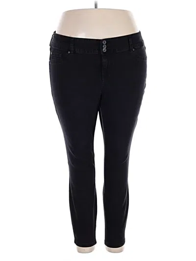 Pre-owned Torrid Jeggings In Black