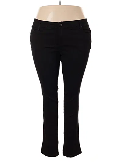 Pre-owned Torrid Jeggings In Black