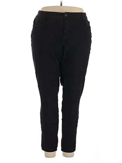 Pre-owned Torrid Jeggings In Black