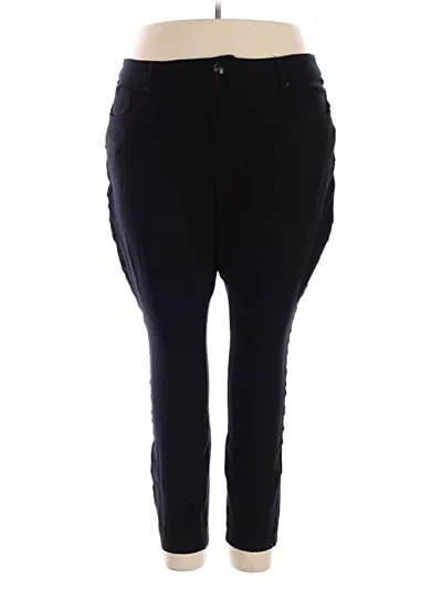 Pre-owned Torrid Jeggings In Black