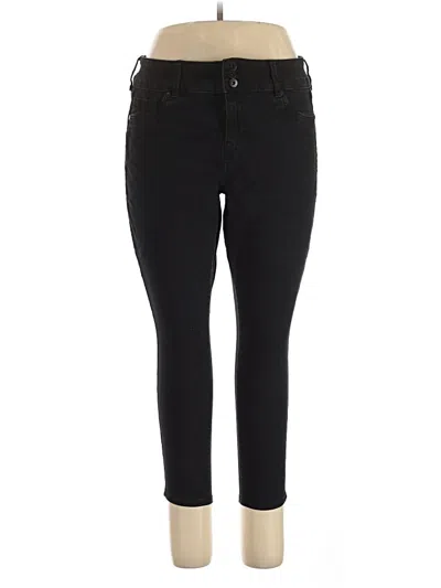 Pre-owned Torrid Jeggings In Black