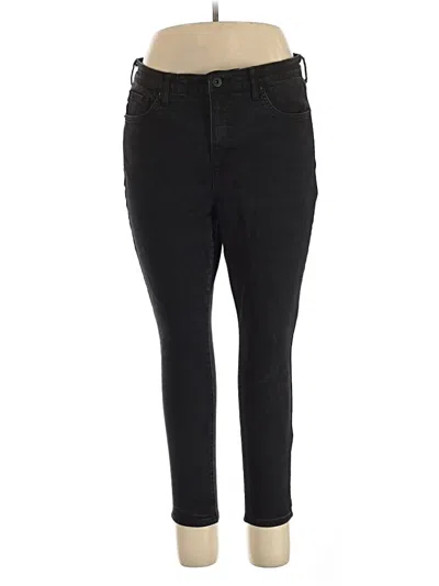 Pre-owned Torrid Jeggings In Black