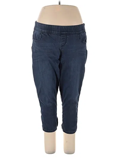 Pre-owned Torrid Jeggings In Blue
