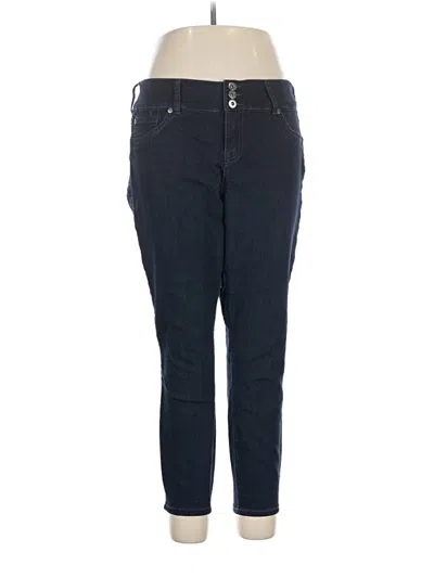 Pre-owned Torrid Jeggings In Blue