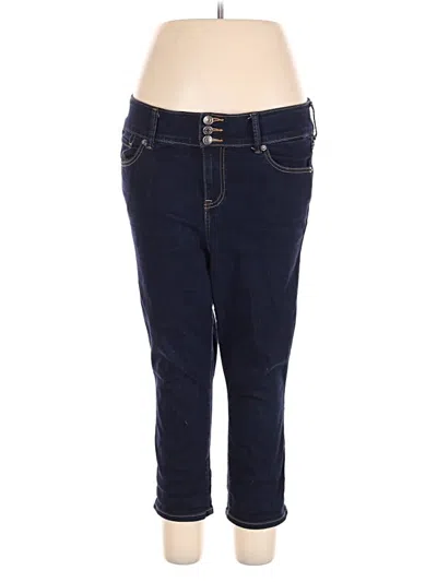Pre-owned Torrid Jeggings In Blue