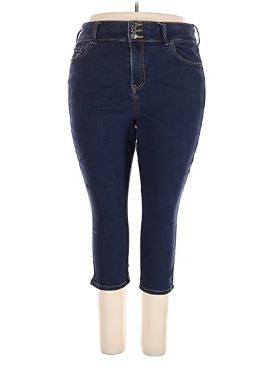 Pre-owned Torrid Jeggings In Blue
