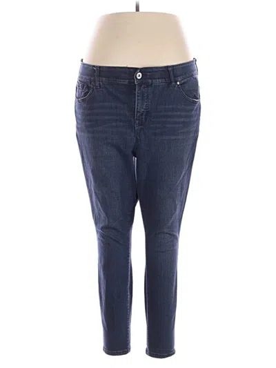 Pre-owned Torrid Jeggings In Blue