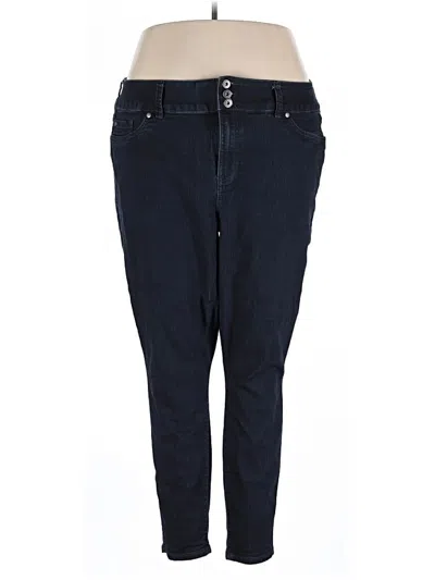 Pre-owned Torrid Jeggings In Blue