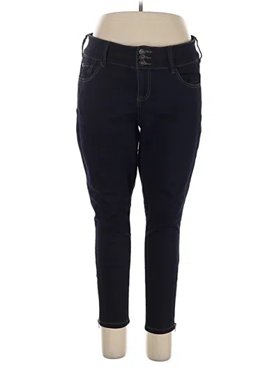 Pre-owned Torrid Jeggings In Blue