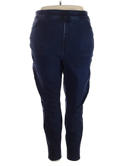 Pre-owned Torrid Jeggings In Blue