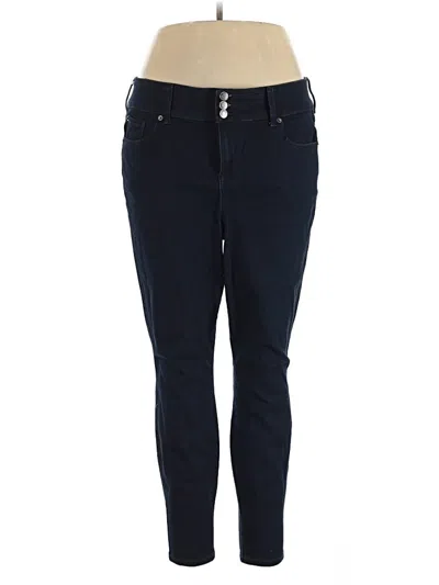 Pre-owned Torrid Jeggings In Blue