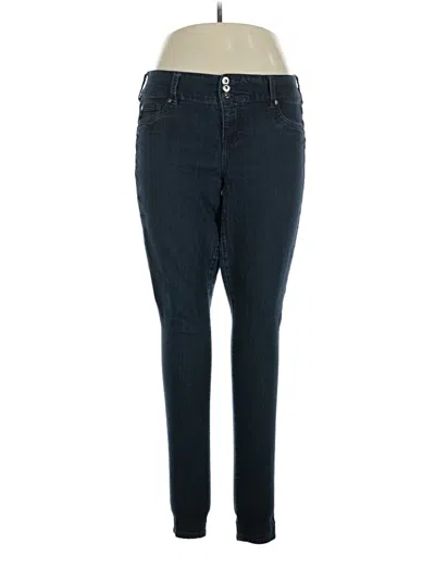 Pre-owned Torrid Jeggings In Blue