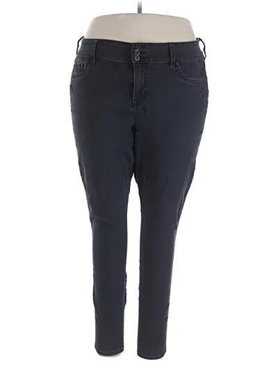 Pre-owned Torrid Jeggings In Blue