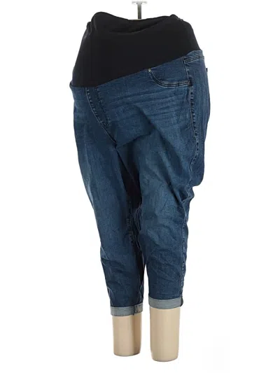 Pre-owned Torrid Jeggings In Blue
