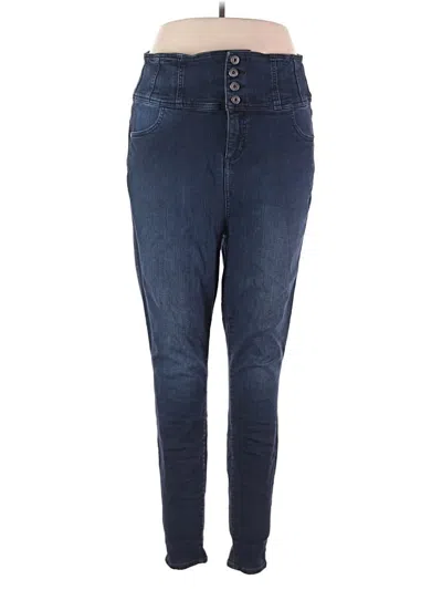 Pre-owned Torrid Jeggings In Blue