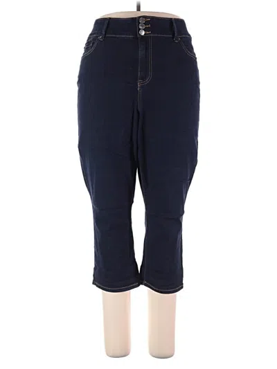 Pre-owned Torrid Jeggings In Blue