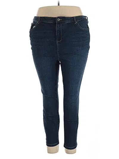 Pre-owned Torrid Jeggings In Blue