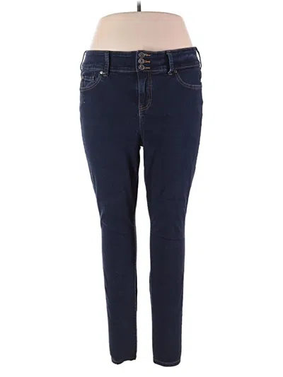 Pre-owned Torrid Jeggings In Blue