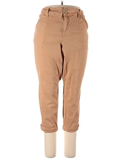 Pre-owned Torrid Jeggings In Brown