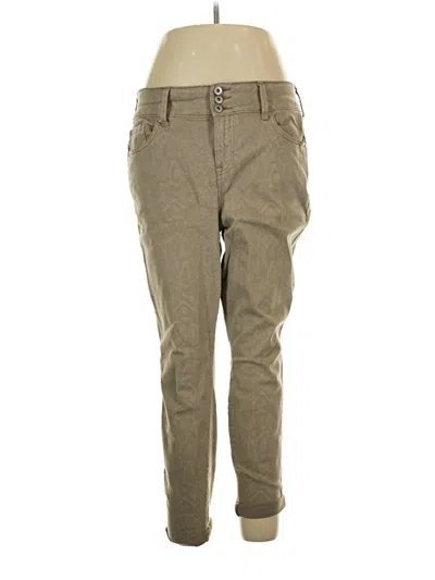 Pre-owned Torrid Jeggings In Brown