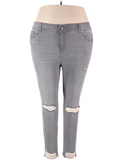 Pre-owned Torrid Jeggings In Gray