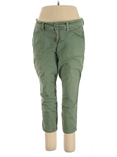 Pre-owned Torrid Jeggings In Green