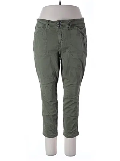 Pre-owned Torrid Jeggings In Green