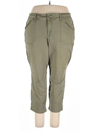 Pre-owned Torrid Jeggings In Green