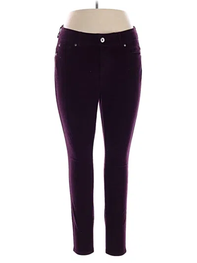 Pre-owned Torrid Jeggings In Purple