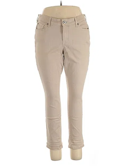 Pre-owned Torrid Jeggings In Tan