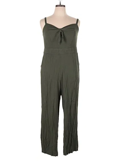 Pre-owned Torrid Jumpsuit In Green