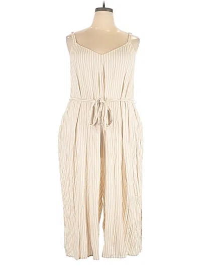 Pre-owned Torrid Jumpsuit In Ivory