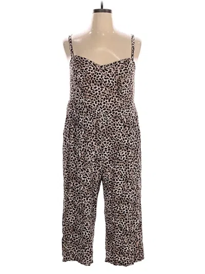 Pre-owned Torrid Jumpsuit In Tan