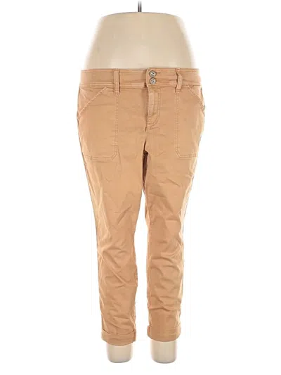 Pre-owned Torrid Khaki Pant In Brown