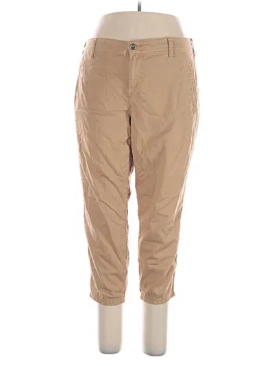 Pre-owned Torrid Khaki Pant In Tan