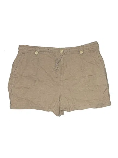 Pre-owned Torrid Khaki Shorts In Brown