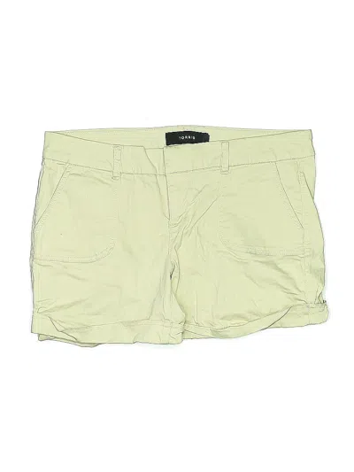 Pre-owned Torrid Khaki Shorts In Green
