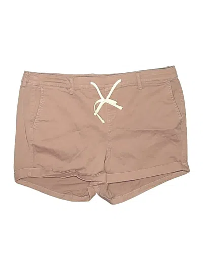 Pre-owned Torrid Khaki Shorts In Tan