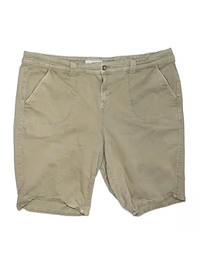 Pre-owned Torrid Khaki Shorts In Tan