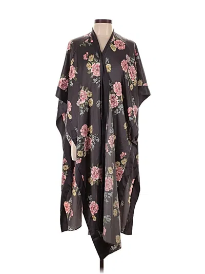 Pre-owned Torrid Kimono In Black