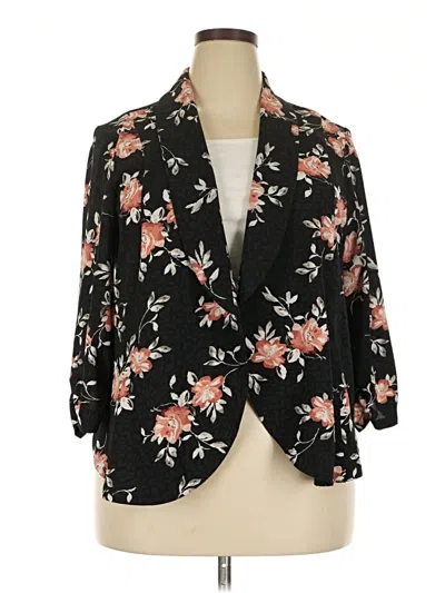 Pre-owned Torrid Kimono In Black