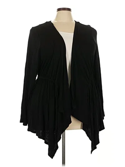 Pre-owned Torrid Kimono In Black