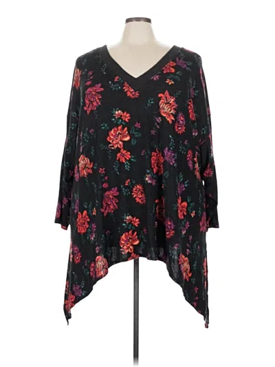 Pre-owned Torrid Kimono In Black