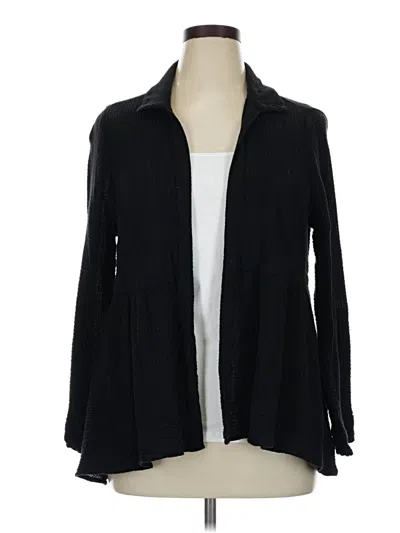 Pre-owned Torrid Kimono In Black