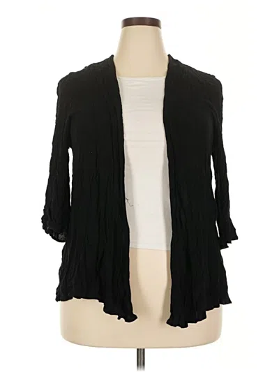 Pre-owned Torrid Kimono In Black