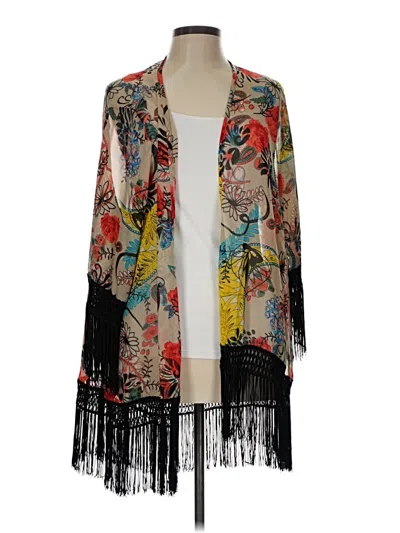Pre-owned Torrid Kimono In Black